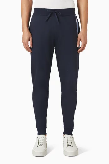 Logo Track Pants in Cotton Terry
