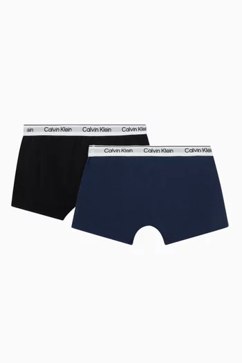 Trunks in Icon Cotton Stretch, Set of 2