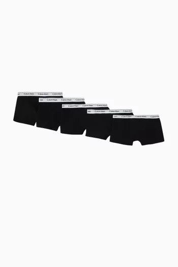 Trunks in Icon Cotton Stretch, Set of 5