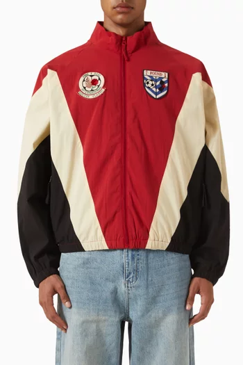 Pine & Rose Track Jacket in Nylon