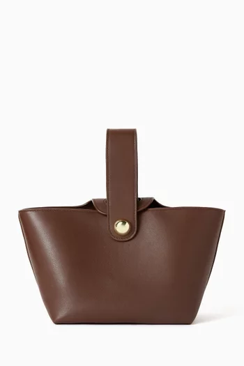 حقيبة اوديسا بيد علوية جلد