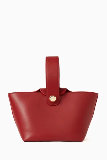 حقيبة اوديسا بيد علوية جلد