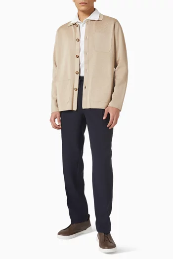 تي شيرت بولو قطن فيلو دي سكوزيا