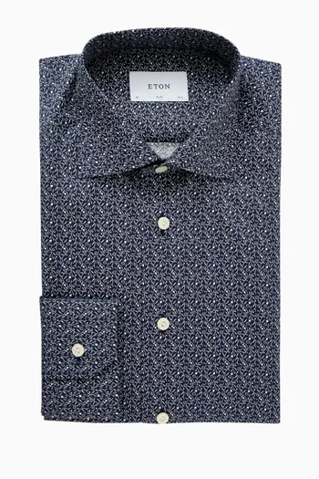 Floral Shirt in Signature Twill