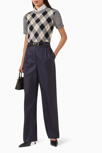 Argyle Sweater in Cashmere