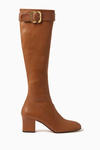 Buckle Boots in Nappa Leather