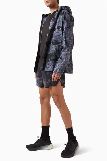 شورت للجري بنقشة