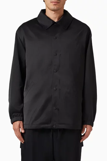 Graphic Coach Jacket in Nylon