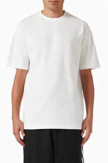 تي شيرت بطبعة قطن