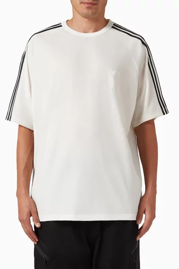 تي شيرت بالثلاثة خطوط مزيج صوف