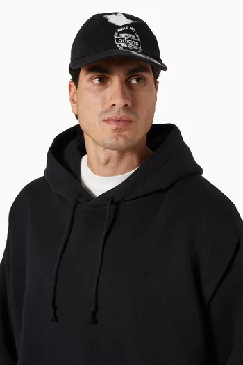 Graphic Logo Cap in Cotton