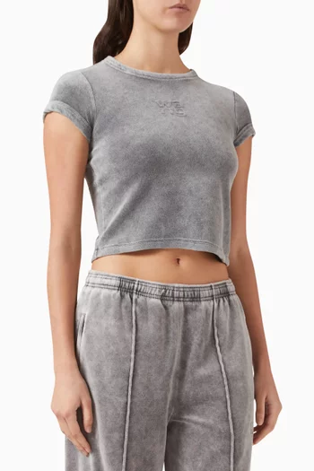 Baby Ringer T-shirt in Cotton Blend