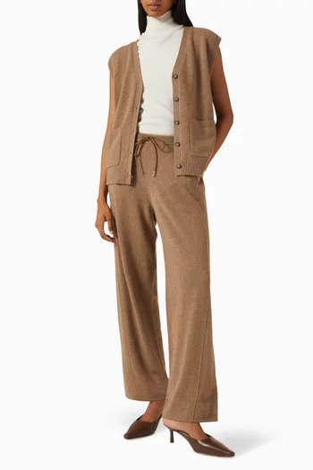 Drawstring Pants in Cashmere