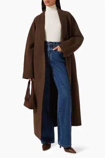 Belted Coat in Cashmere