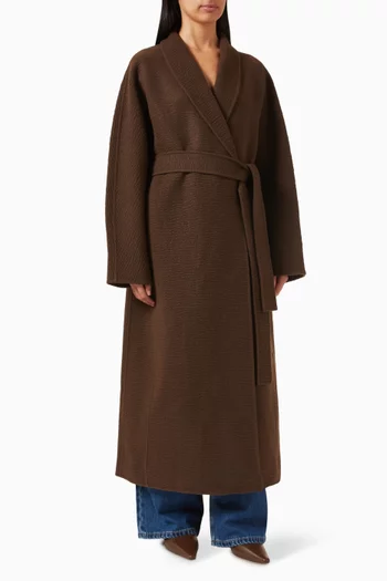 Belted Coat in Cashmere