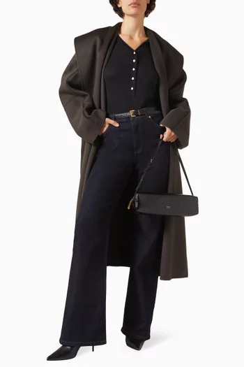 Austine Knit Top in Wool & Silk