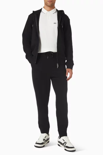 Tonal Logo Sweatpants in Cotton