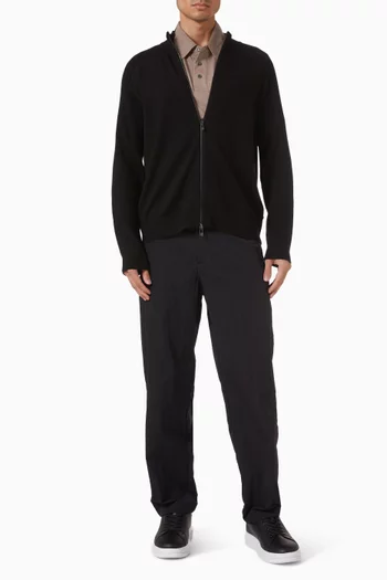 كارديغان بسحّاب للإغلاق في الإتجاهين قطن