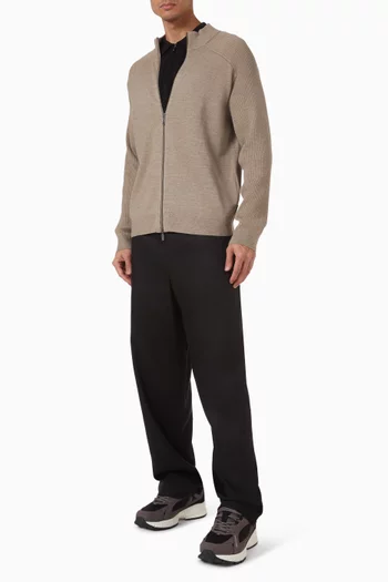 كارديغان بسحّاب للإغلاق في الإتجاهين قطن