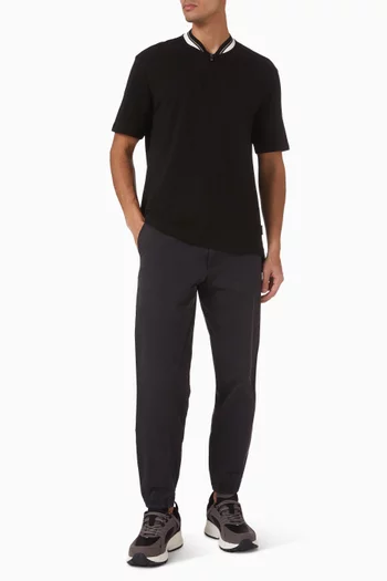 تي شيرت بولو قطن ممرسر