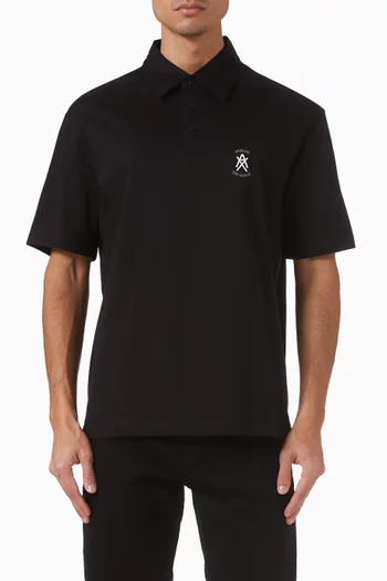AX Polo Shirt in Cotton