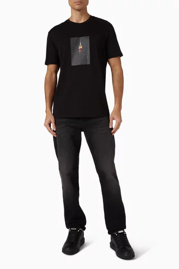 AX Logo T-shirt in Cotton