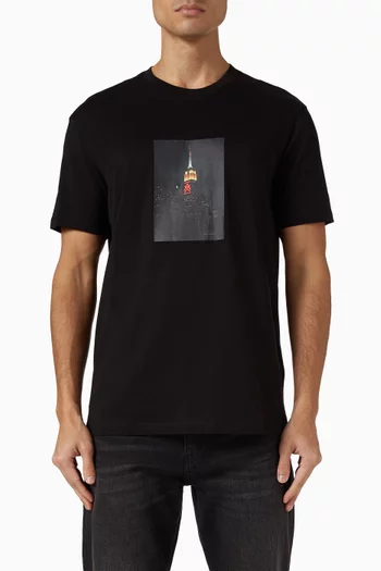 AX Logo T-shirt in Cotton