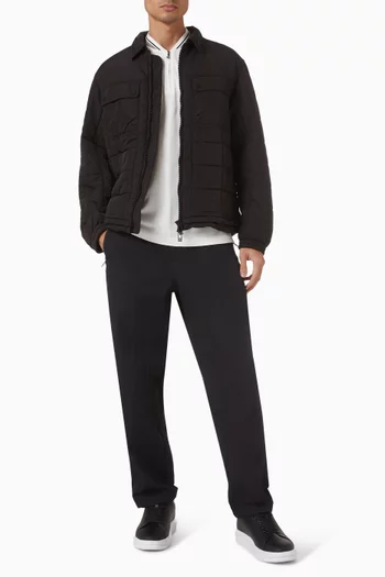 Padded Blouson Jacket