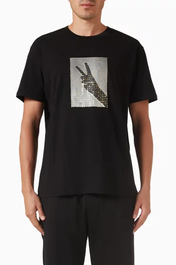 Graphic T-shirt in Cotton
