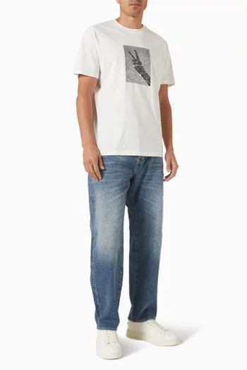 Graphic T-shirt in Cotton