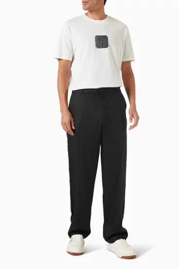 Logo T-shirt in Cotton