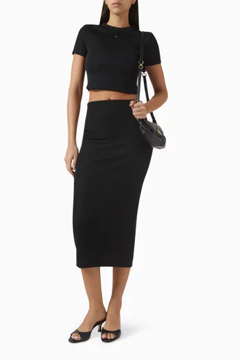 بلوزة جيرسيه بشعار AX