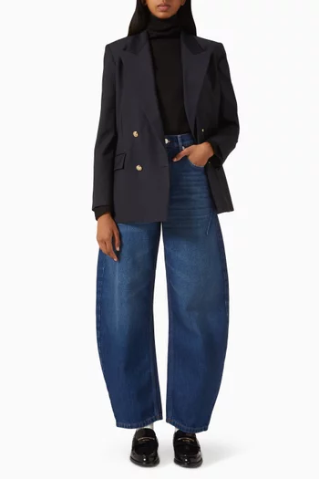 بنطال جينز باركوبلو بقصة فضفاضة دينم