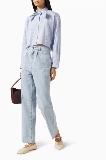 Straight-leg Jeans in Denim