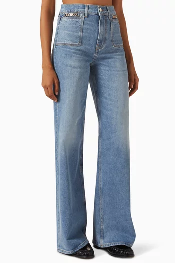 بنطال جينز باليرماتا دينم