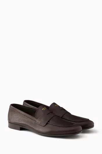 Penny Loafers in Leather