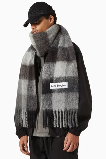 Valley Scarf in Mohair Blend