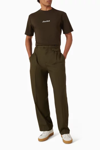 Signature Relaxed Fit T-shirt in cotton