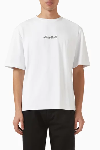 Signature Relaxed Fit T-shirt in cotton
