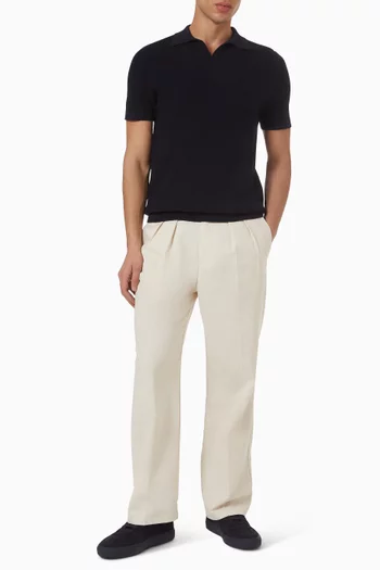 تي شيرت بولو بلون سادة