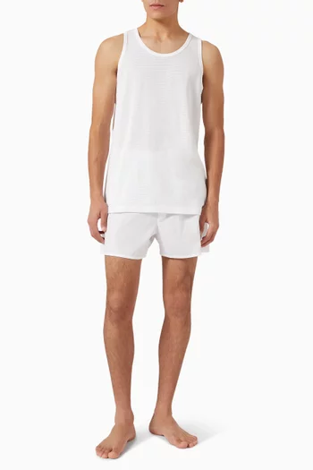 Underwear Vest in Cellular Cotton