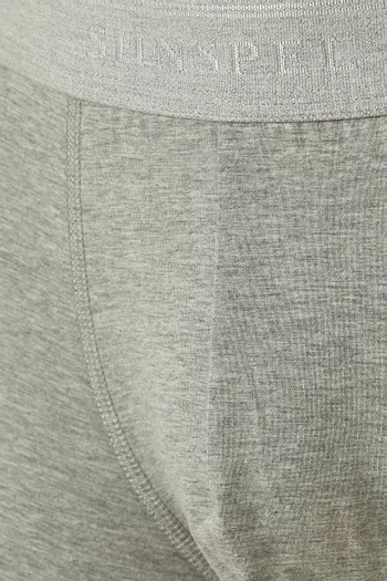 Long Boxer Briefs in Supima Cotton Stretch