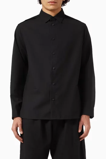Shirt in Merino Wool