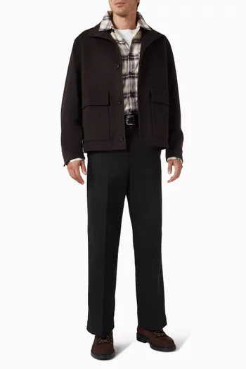 Checked Shirt in Pima Cotton