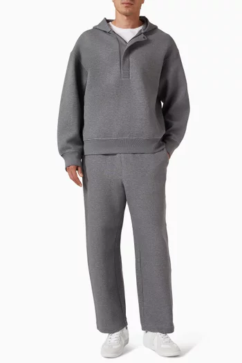 Barrel-leg Pants in Scuba