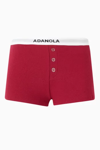 Branded Ribbed Boxers
