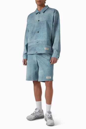 10-inch Shorts in Soft Denim