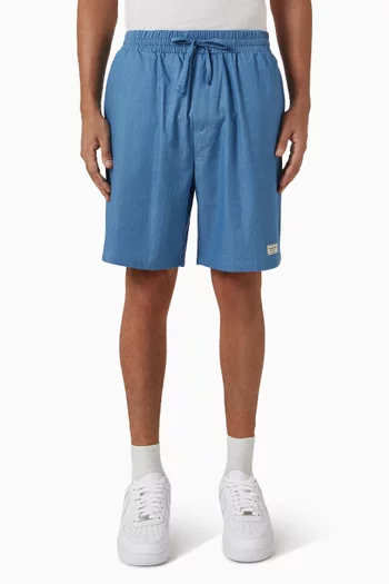 8-inch Shorts in Organic Cotton Weave