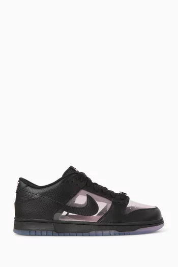 Dunk Low Sneakers in Leather & Mesh