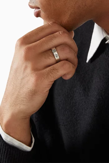 خاتم وايلد ويست فضة إسترلينية